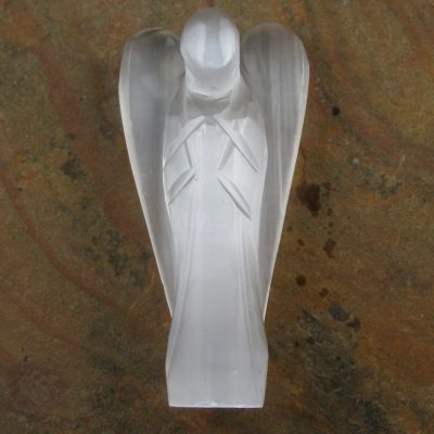 5cm Selenite Carved Angel