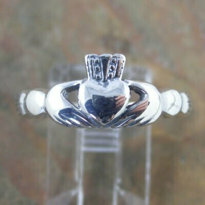 Sterling Silver Claddaugh Ring