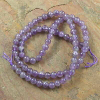 4mm Amethyst Beads