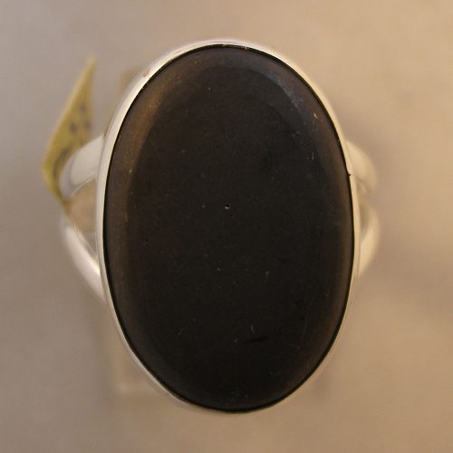 Sterling Silver Shungite Ring