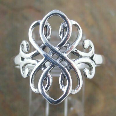 Sterling Silver Loops Ring